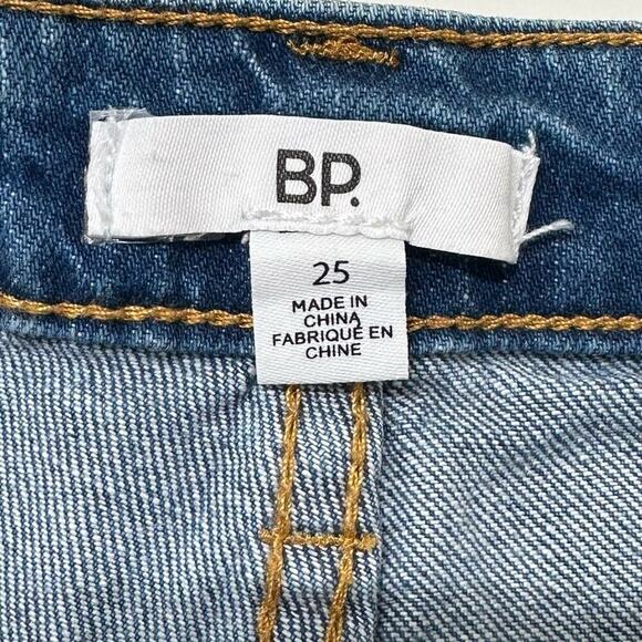 NWT | BP | Rolled Hem Denim Shorts | Blue | Size 25 - Picture 7 of 13